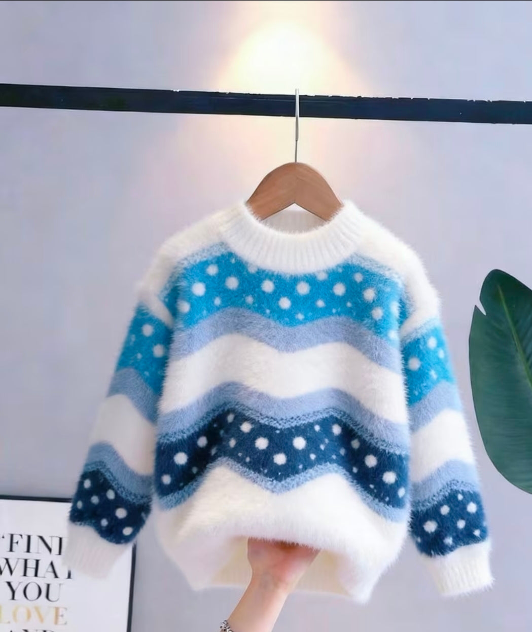 Mink Faux Fur Pullover