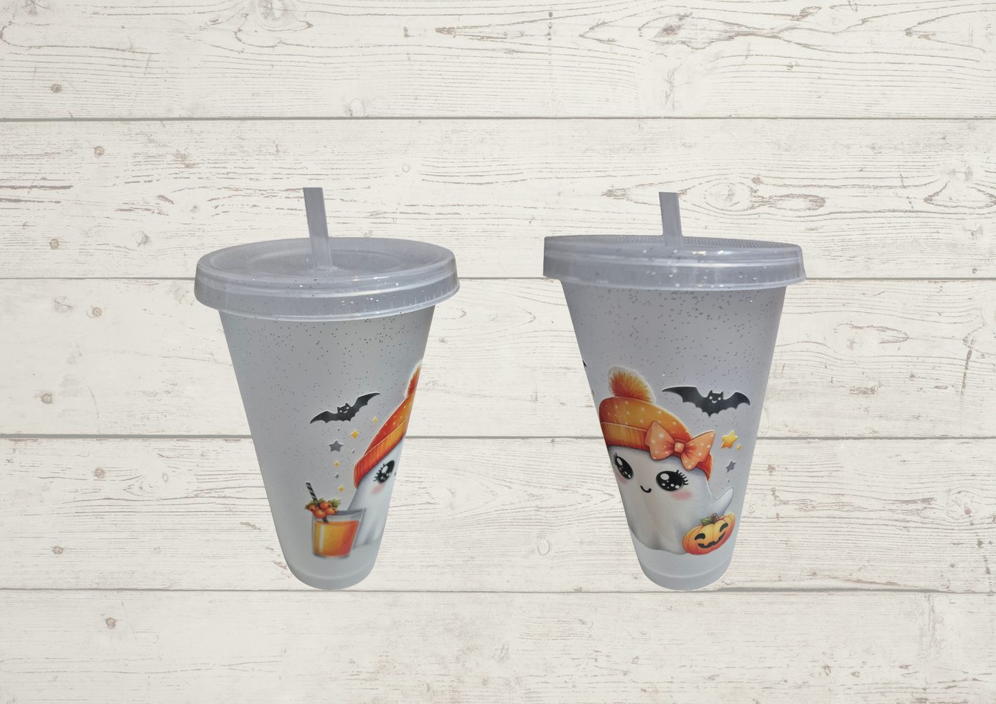 Cute Ghost Cold Cup