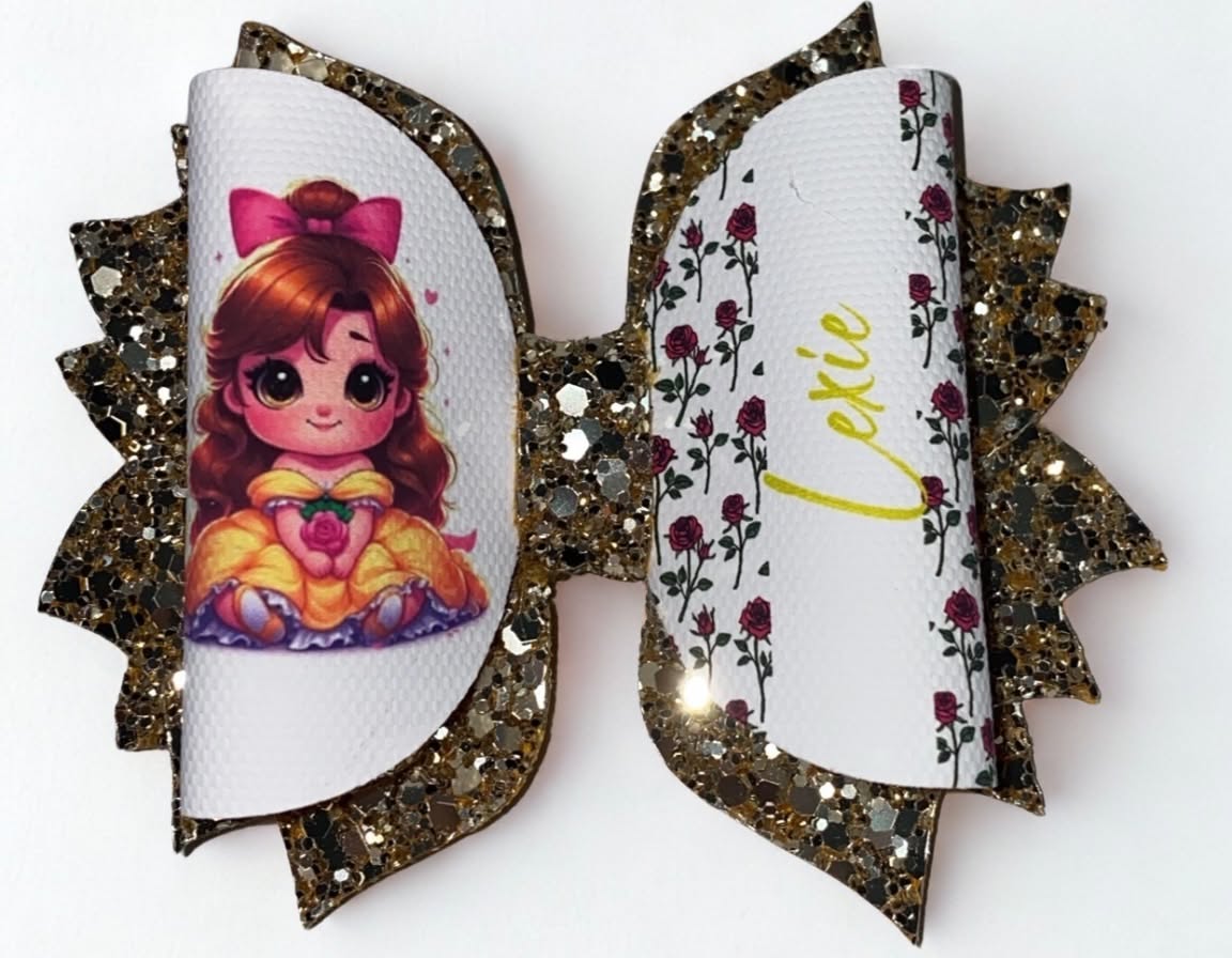 Personalised Belle Bow