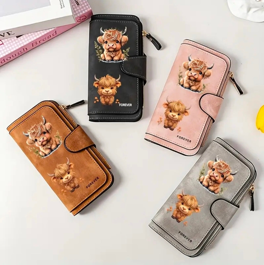 Highland Cow Purse