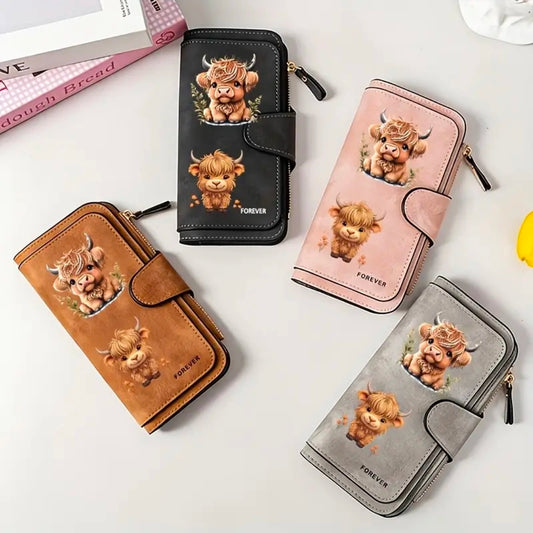 Highland Cow Purse
