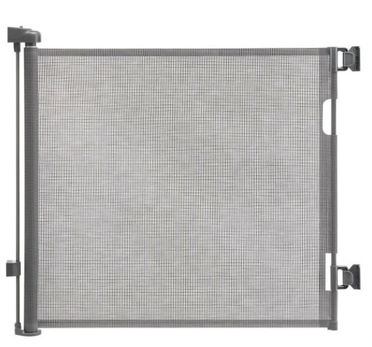Retractable Baby Safety Gate (grey 150cm)