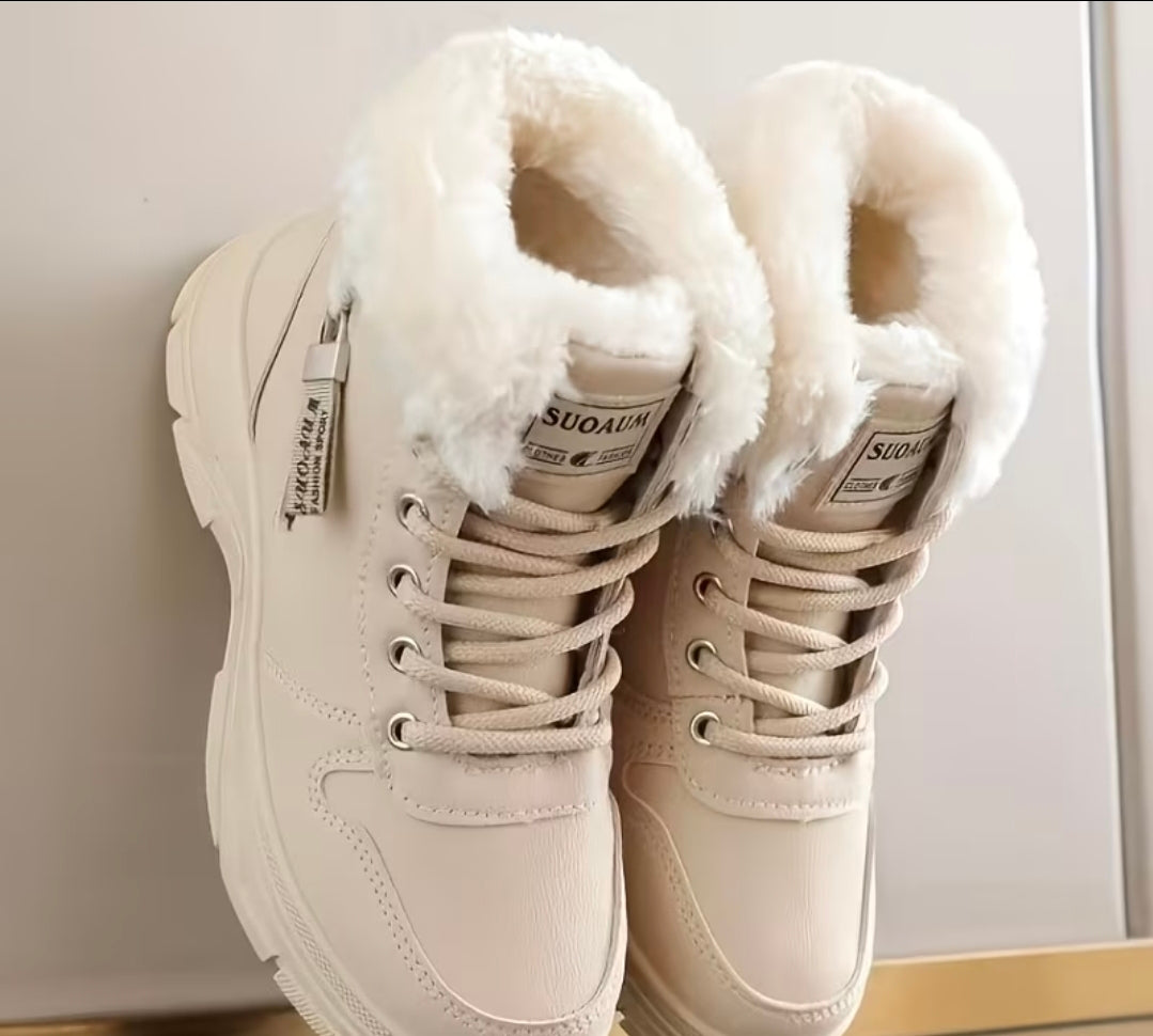 Lined Thermal Ankle Boots
