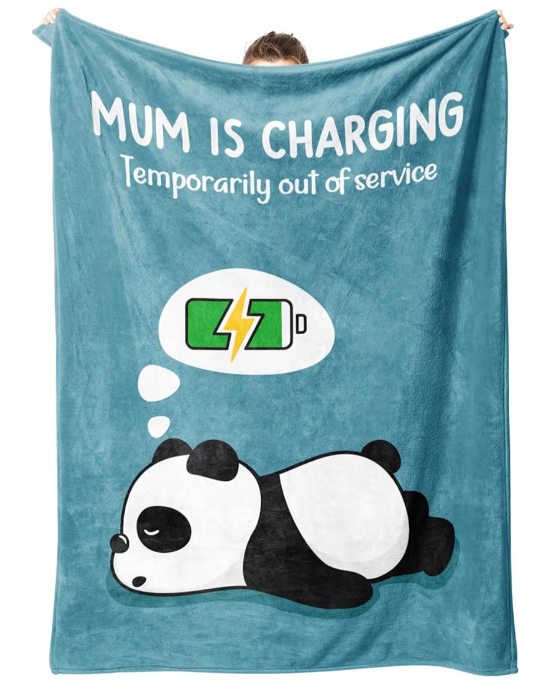 Mum is charging blanket