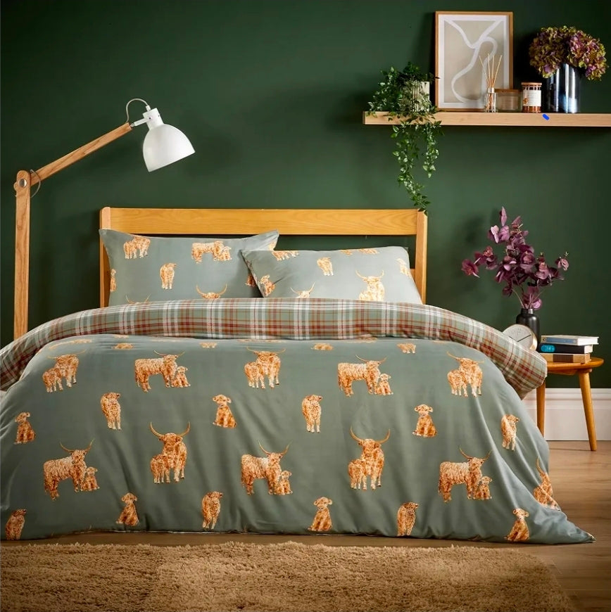 Highland Cow Bedding