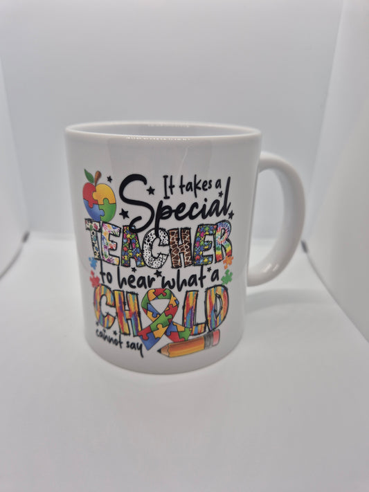 Autism Teacher Mug