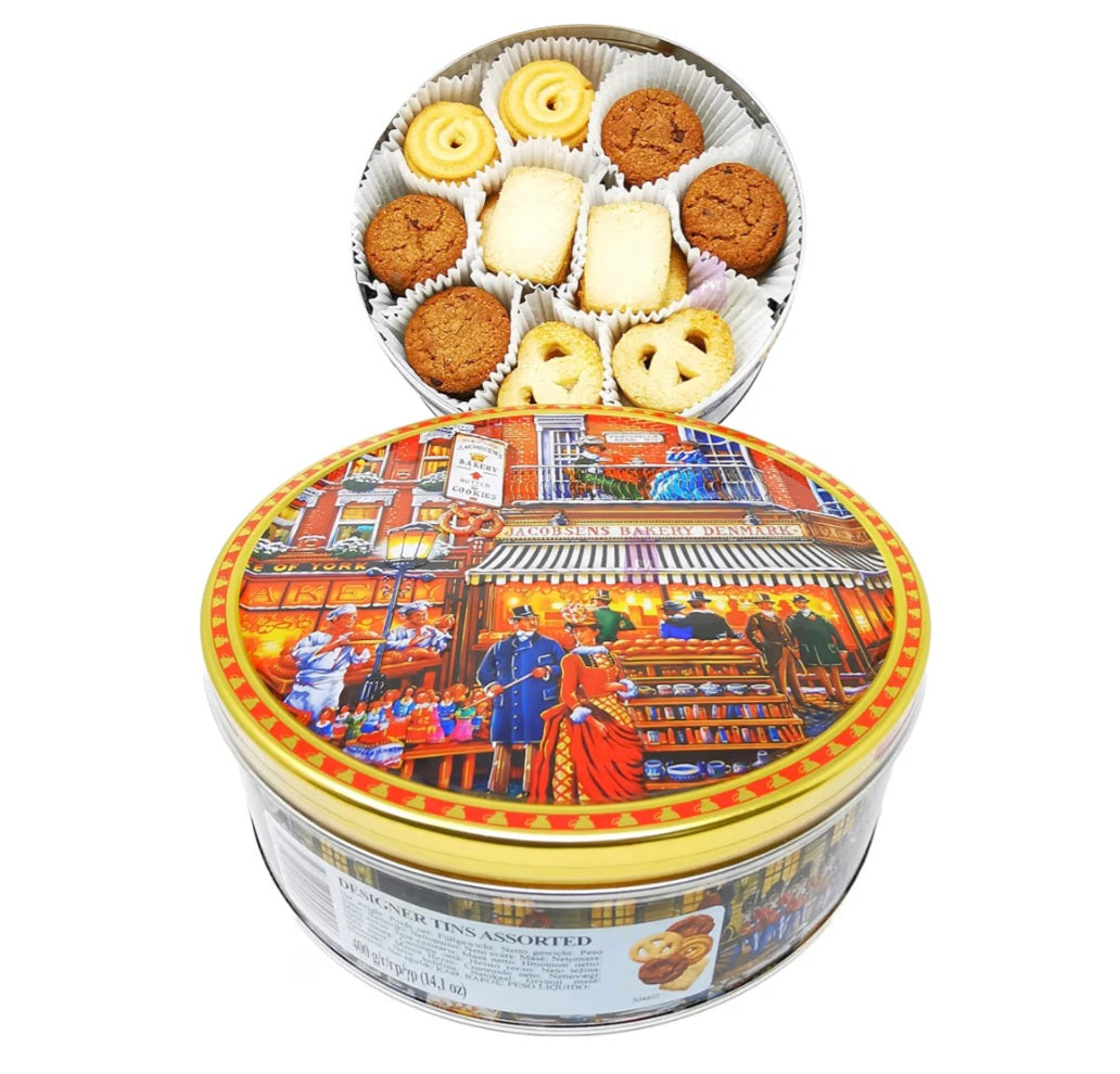 Danish Butter & Chocolate Chip Cookies Assortment 400g