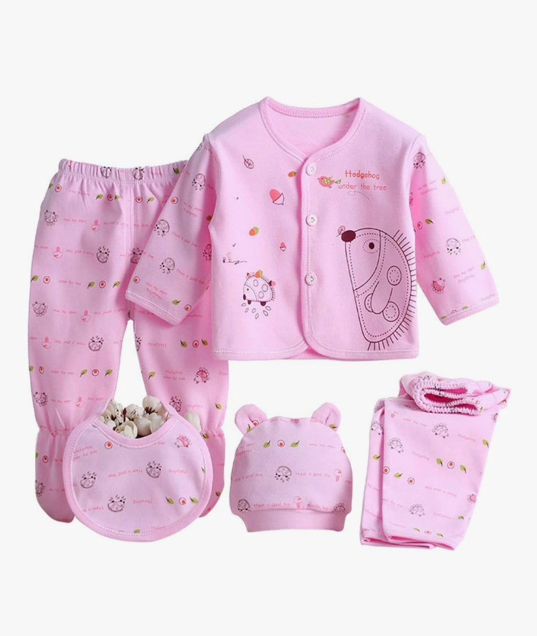5PCS Newborn Baby Outfit