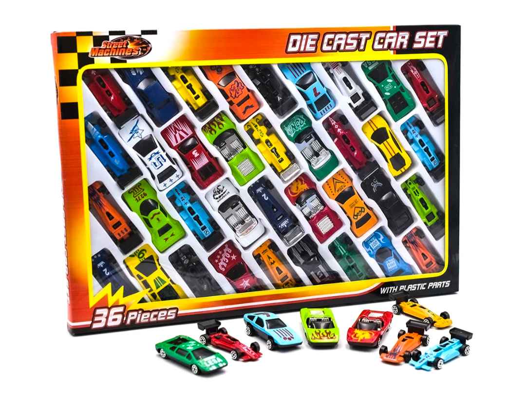 36pcs Die Cast Cars