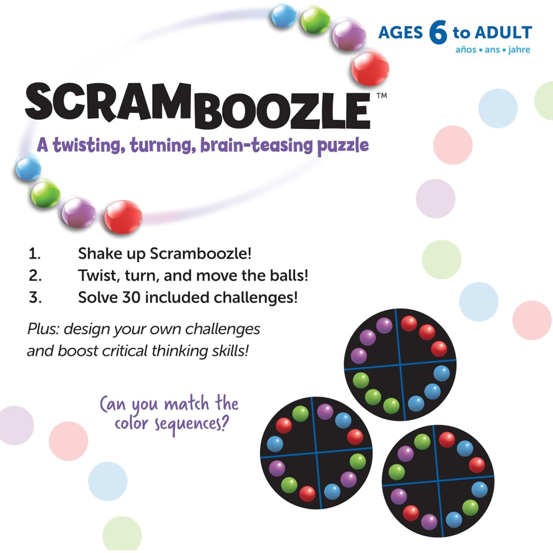 Scramboozle Puzzle Game Brain Teaser