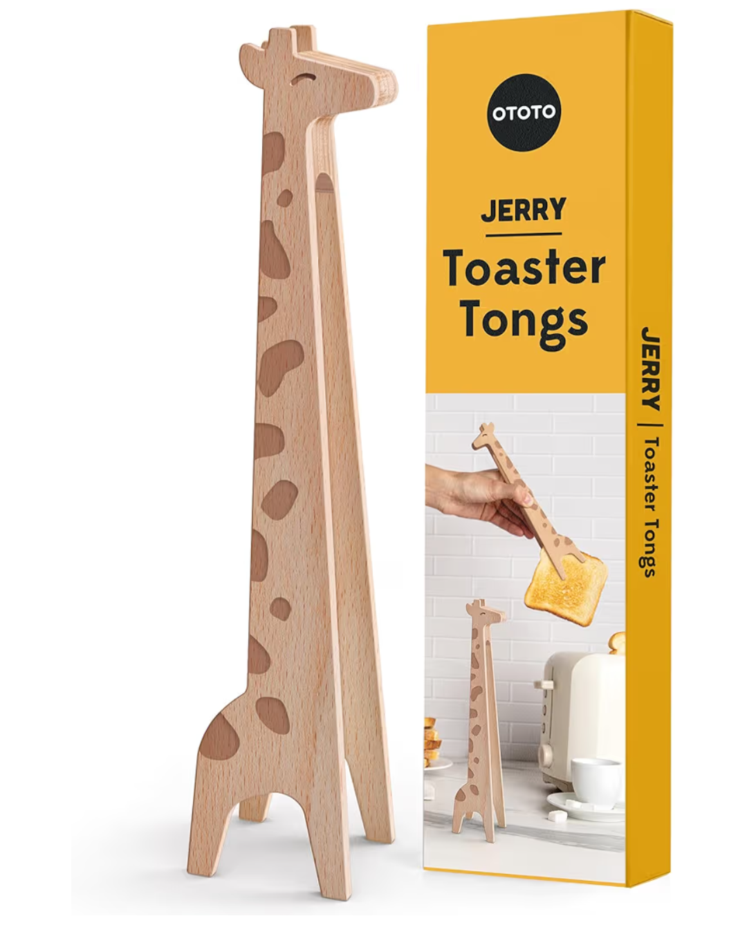 Jerry The Giraffe Toaster Tongs