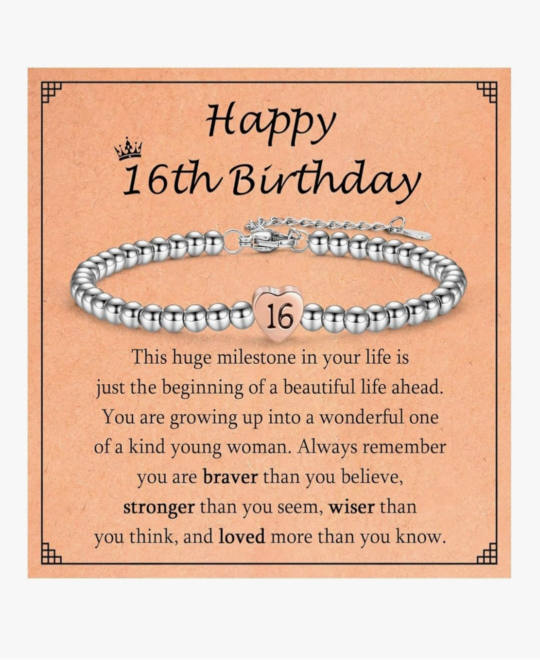 Birthday bracelet