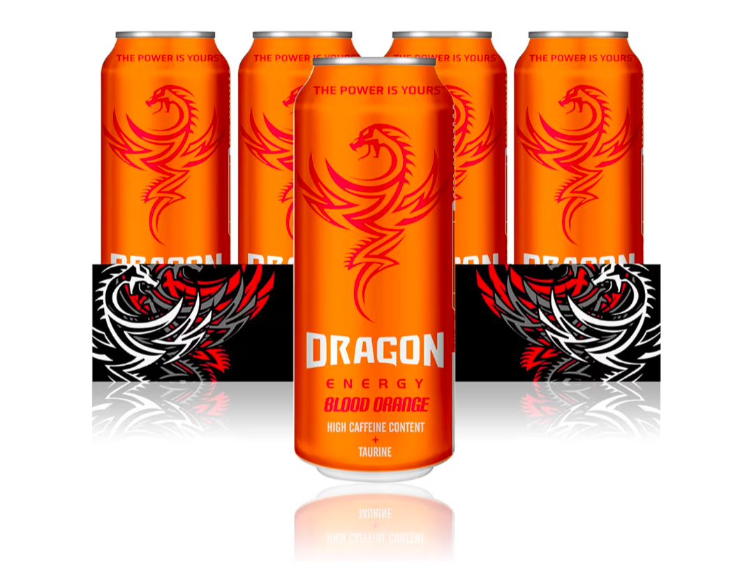 Dragon Energy Blood Orange 12 pack