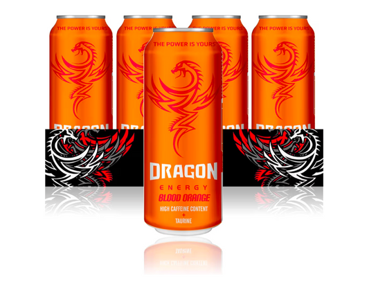 Dragon Energy Blood Orange 12 pack