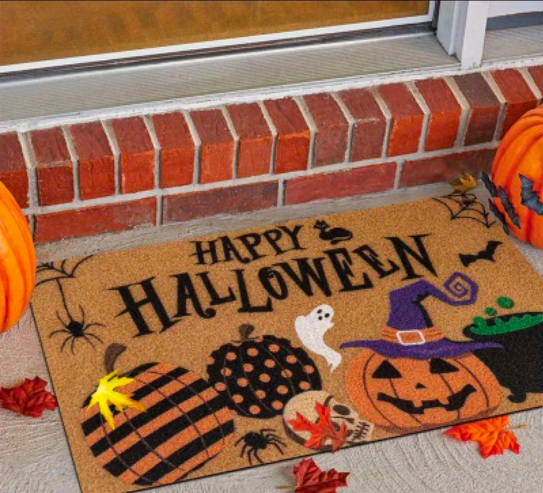 Happy Halloween Door Mat