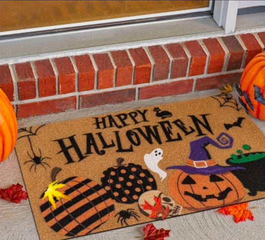 Happy Halloween Door Mat
