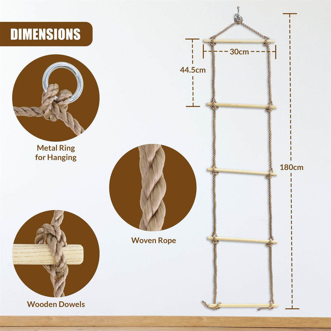 Hanging Blanket Ladder