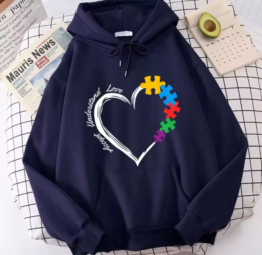 Accept,Understand,Love Hoodie