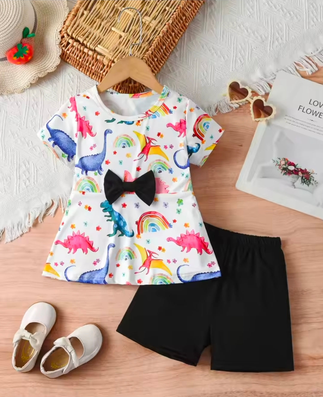 Dinosaur Short Set