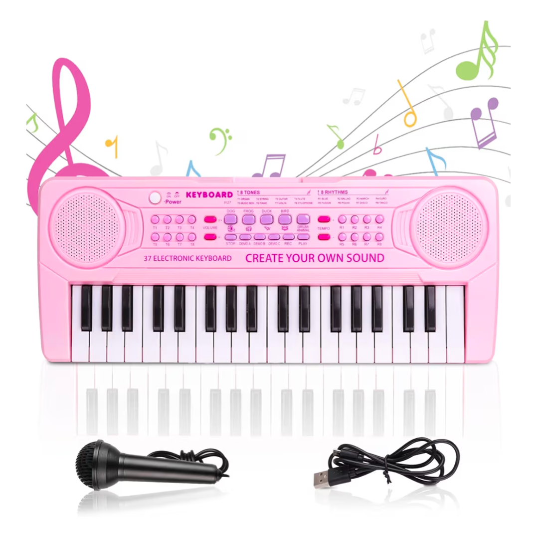 Piano with Microphone