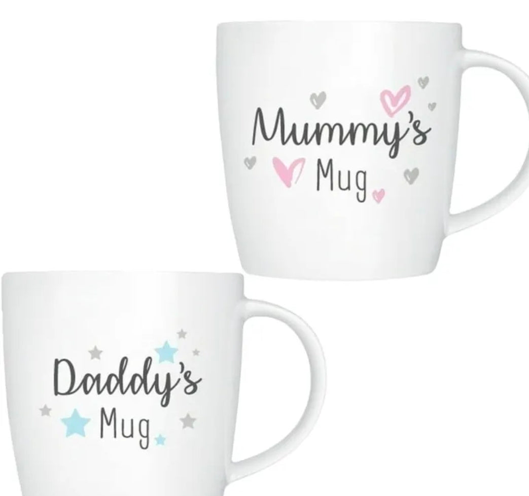 Mummy/Daddy Matching Mugs
