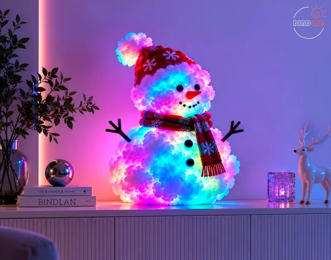 3D LED DIY Snowman