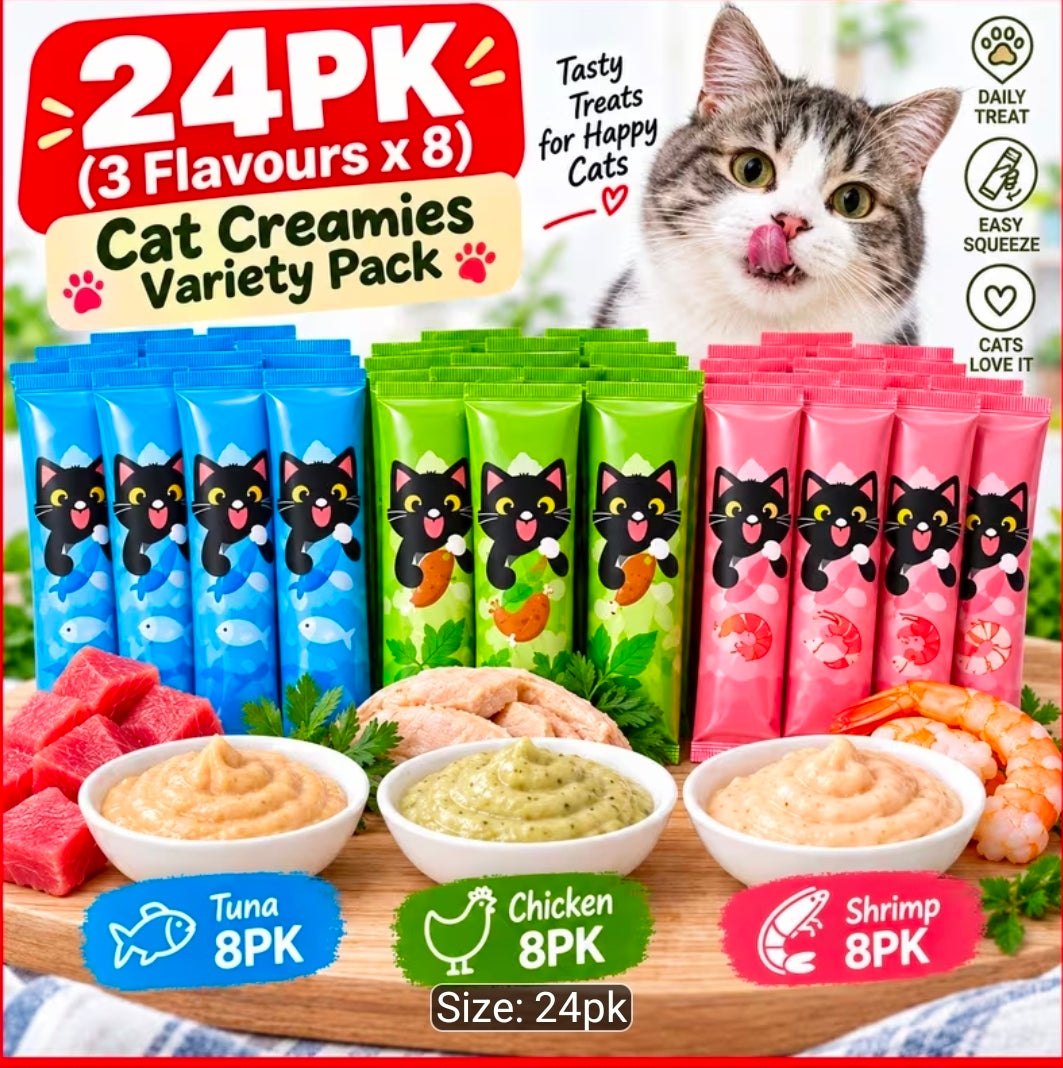 24pk Cat Creamies