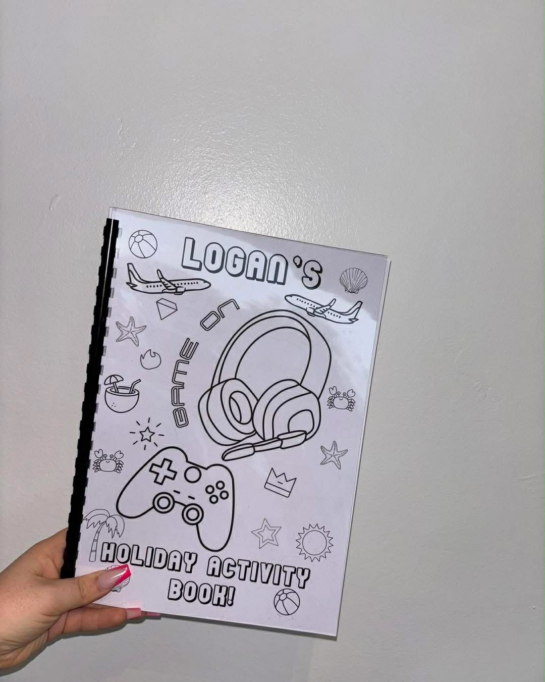 A4 Aeroplane Activity Books 