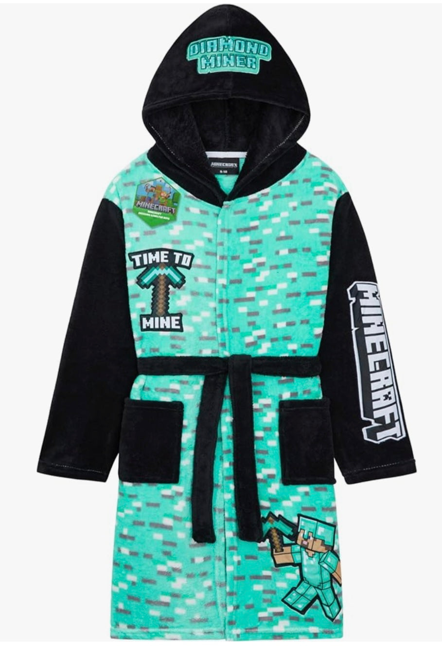 Minecraft dressing gown