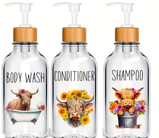 Bathroom Dispenser Bottles