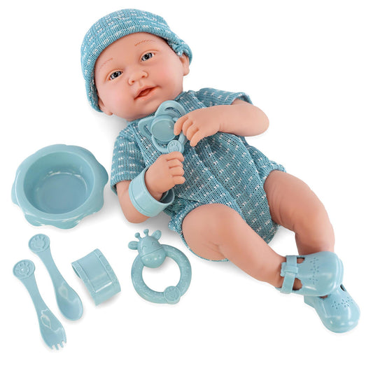 Doll Newborn Boy & Accessories (35 cm / 14")