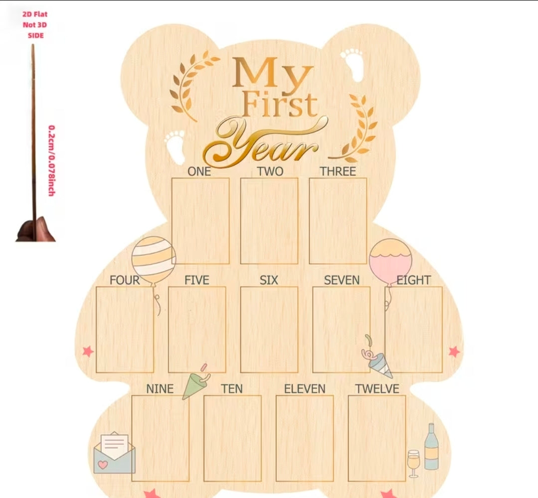 Bear 2D Photo Holder