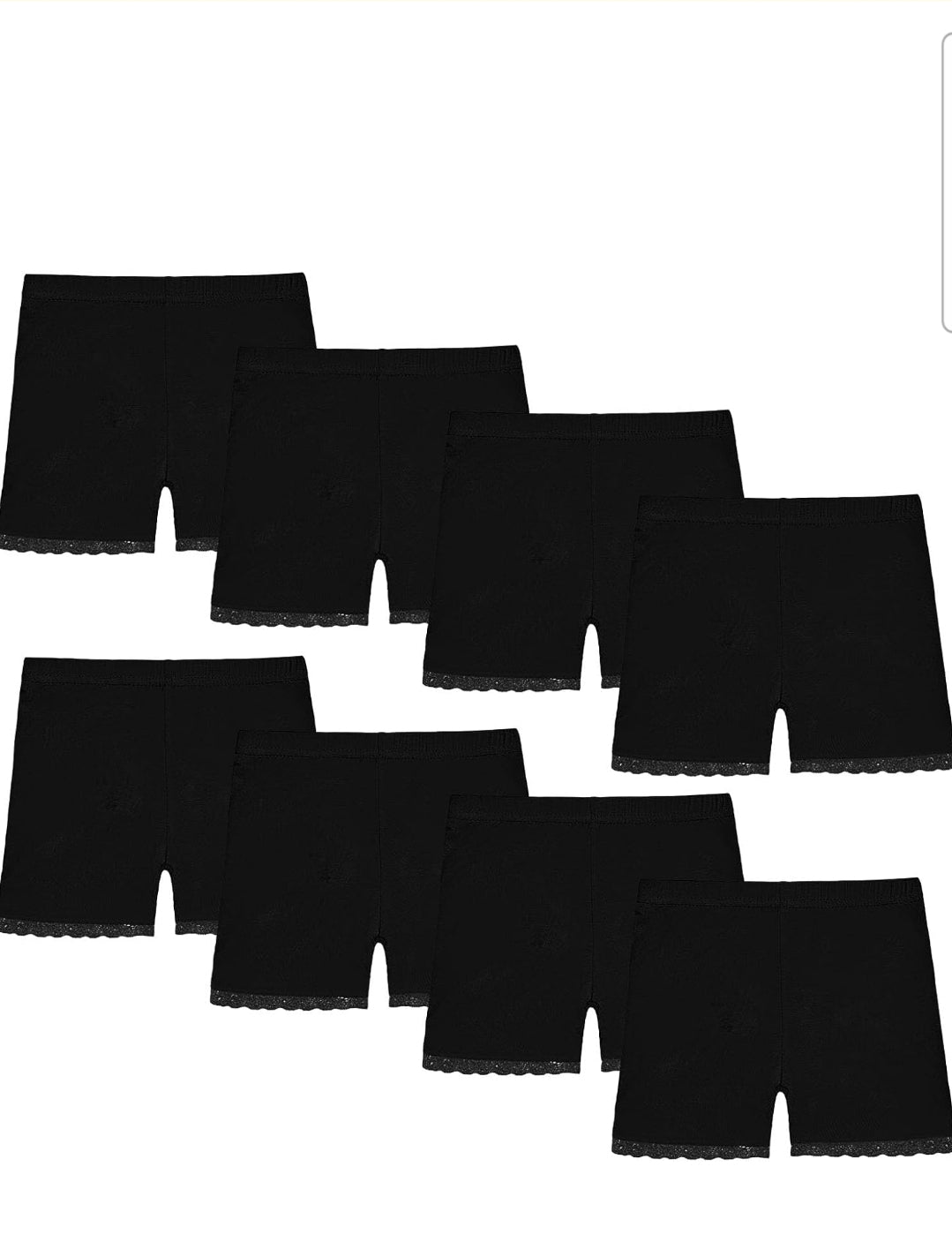 8Pk Girls Shorts