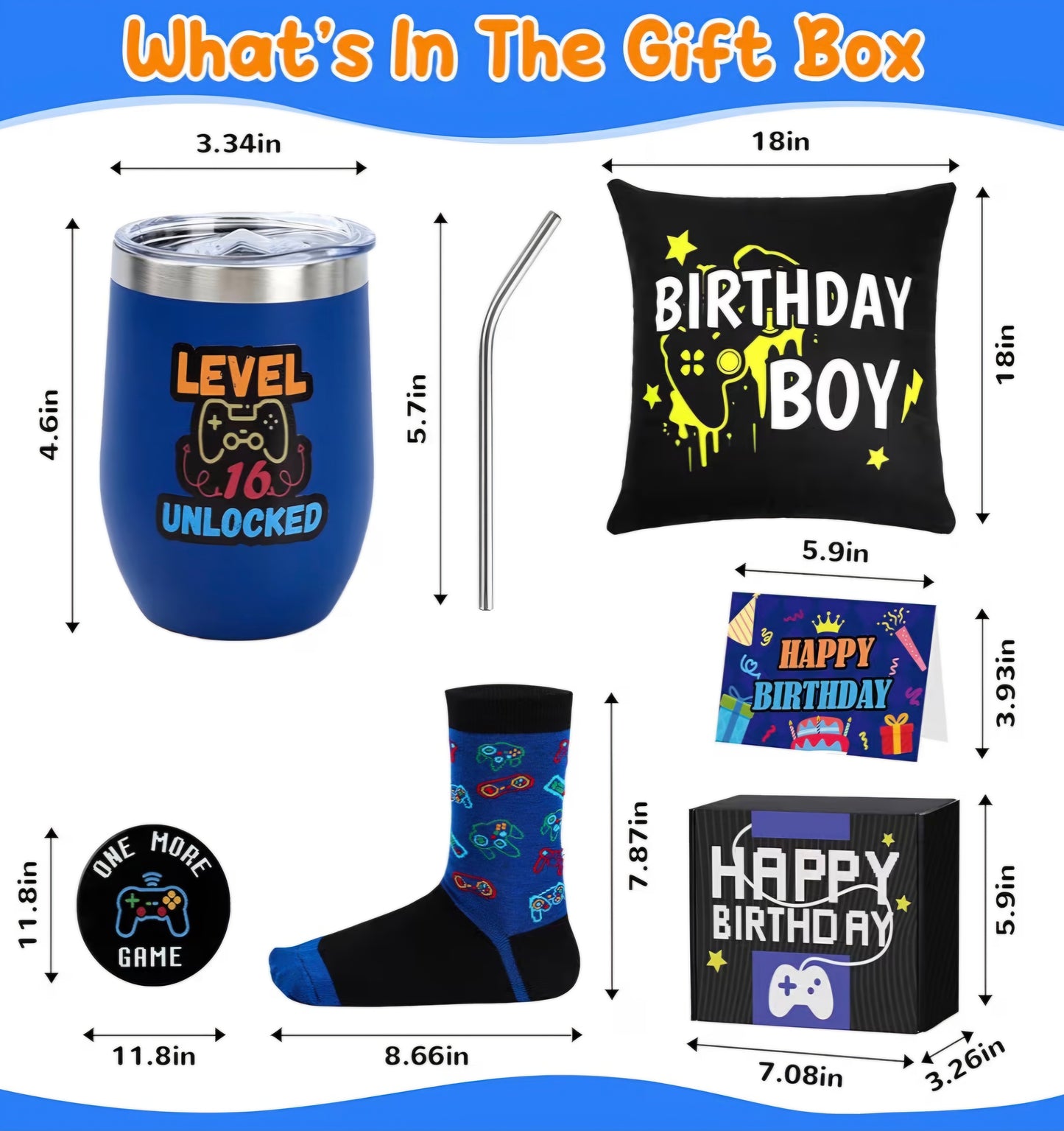 Gamer 16th gift box
