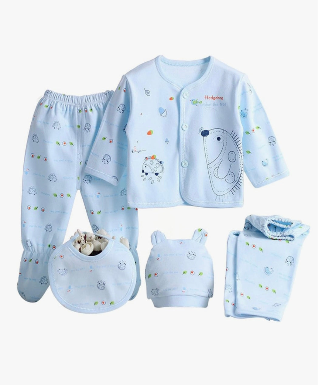 5PCS Newborn Baby Outfit
