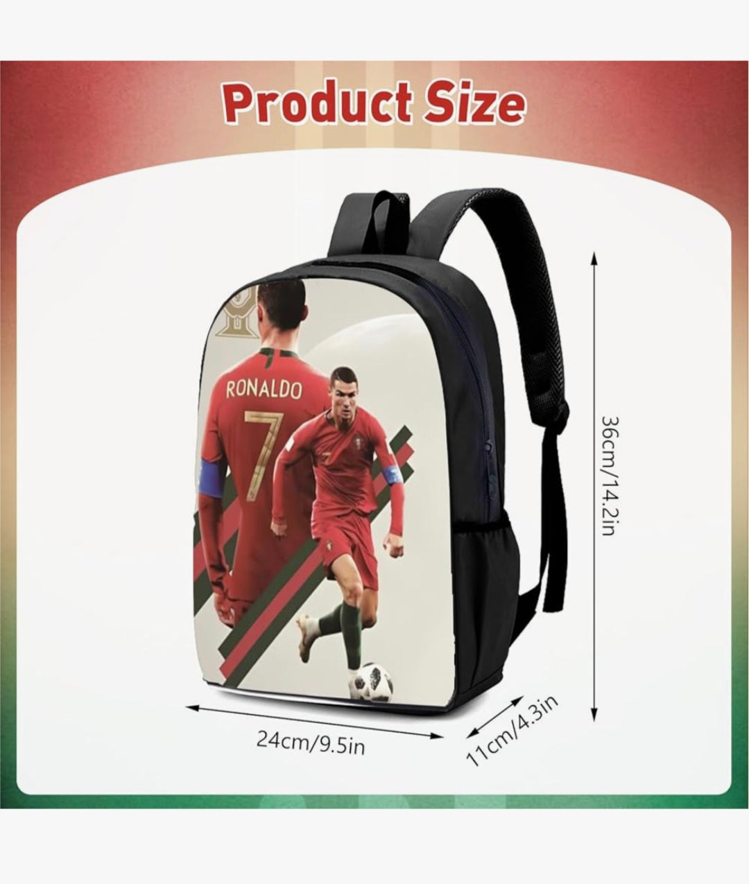 Football backpack