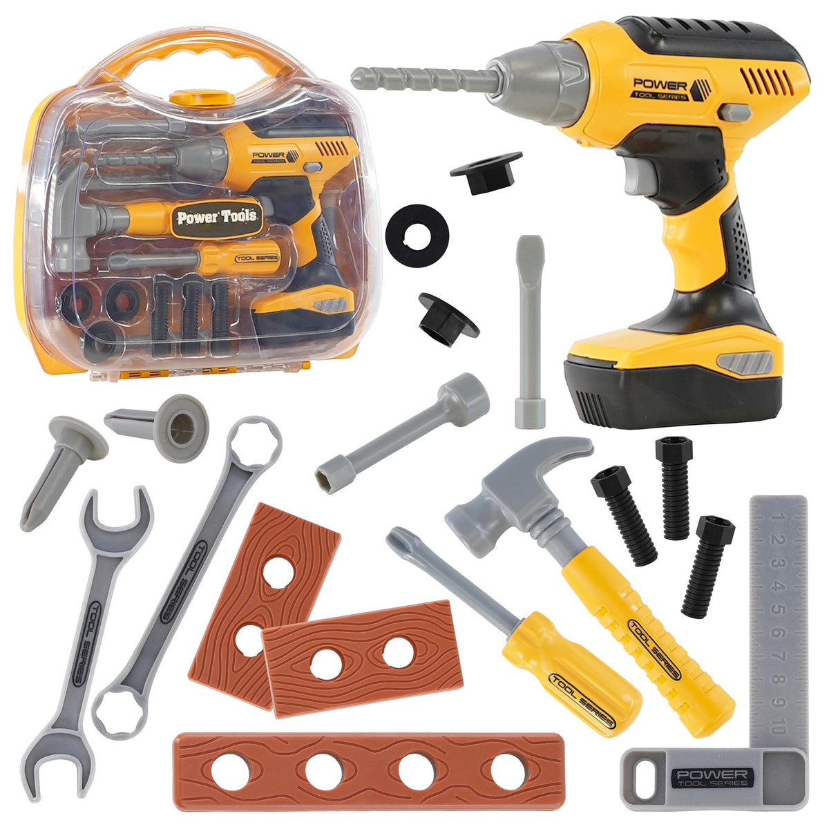 20 Piece Kids Tool Set with Carrying Case