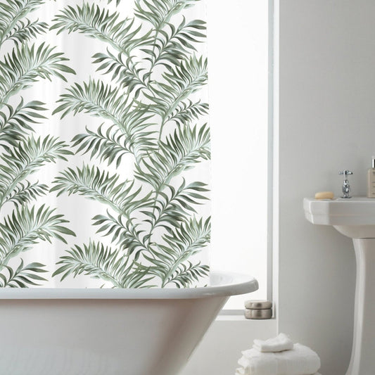 Shower Curtain with Hooks