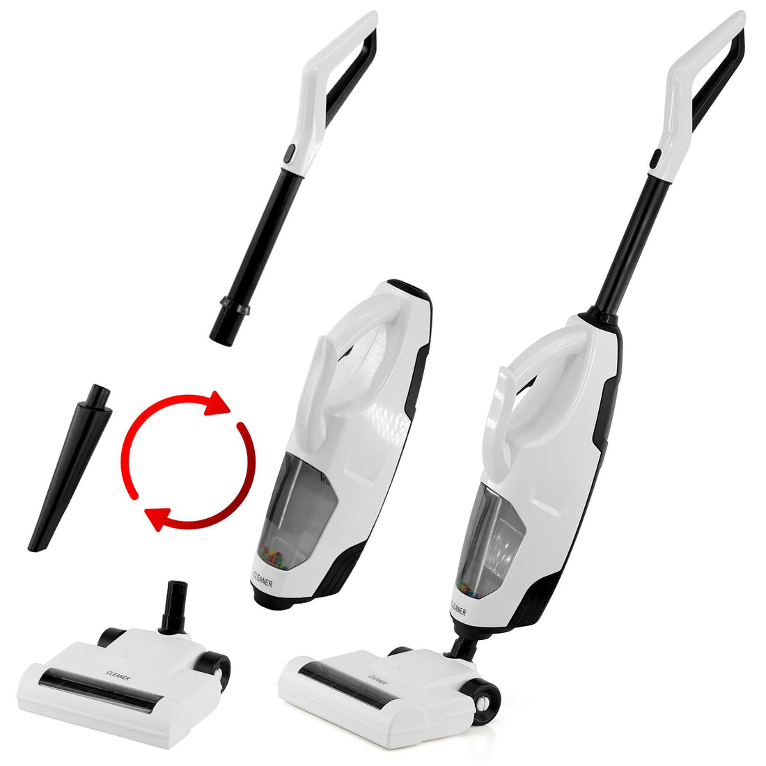 Kids Toy Hoover with Suction and Sounds