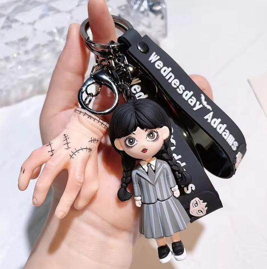Wednesday Keyring