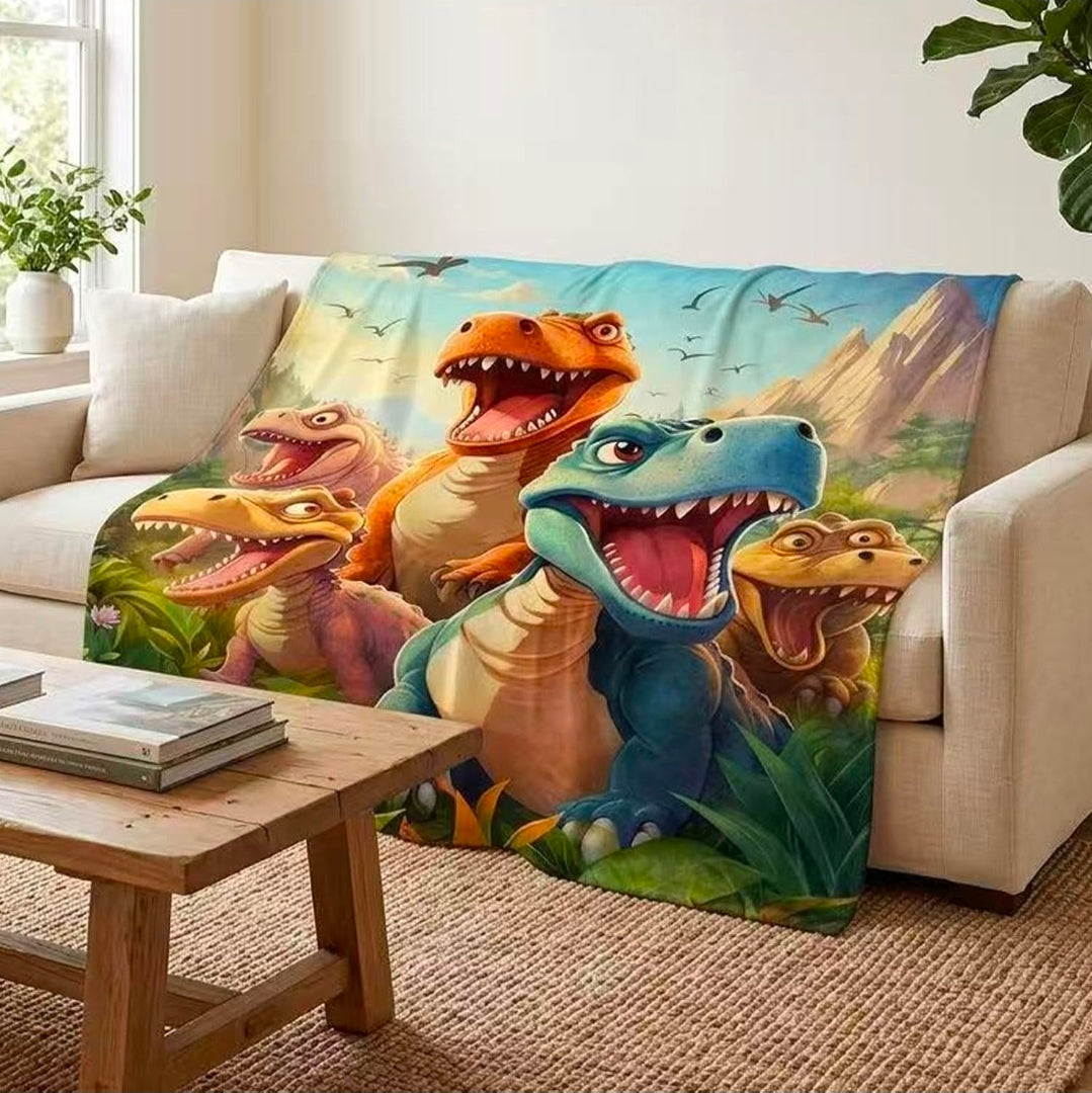 75x100cm Dinosaur Blanket