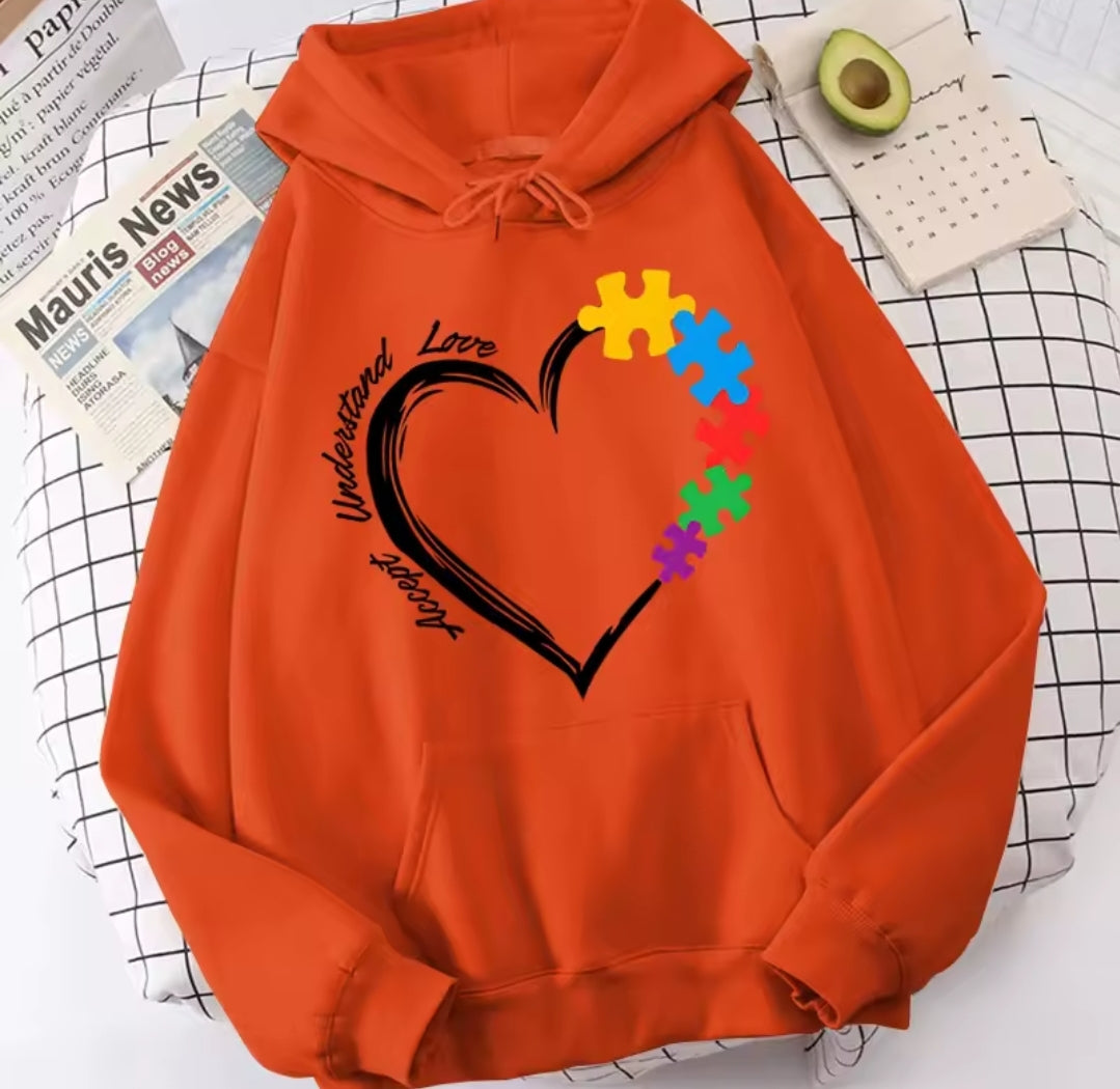 Accept,Understand,Love Hoodie