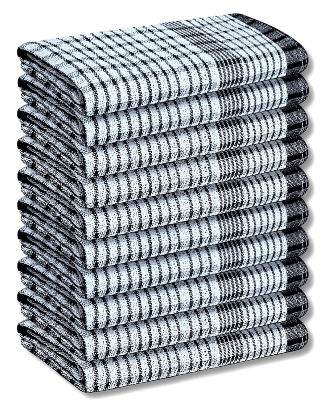 Pack of 10 tea towels