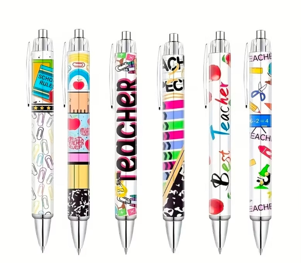 6 Teacher Pens