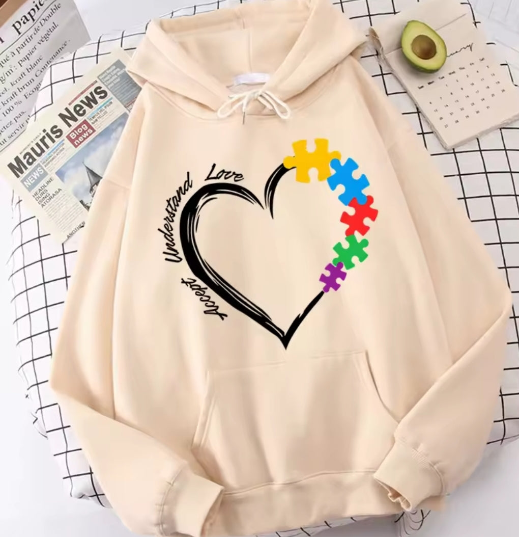 Accept,Understand,Love Hoodie