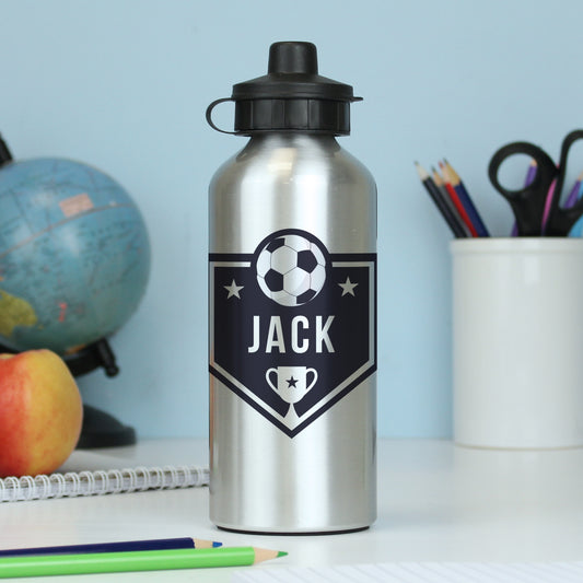 Personalised Football Drinks Bottle