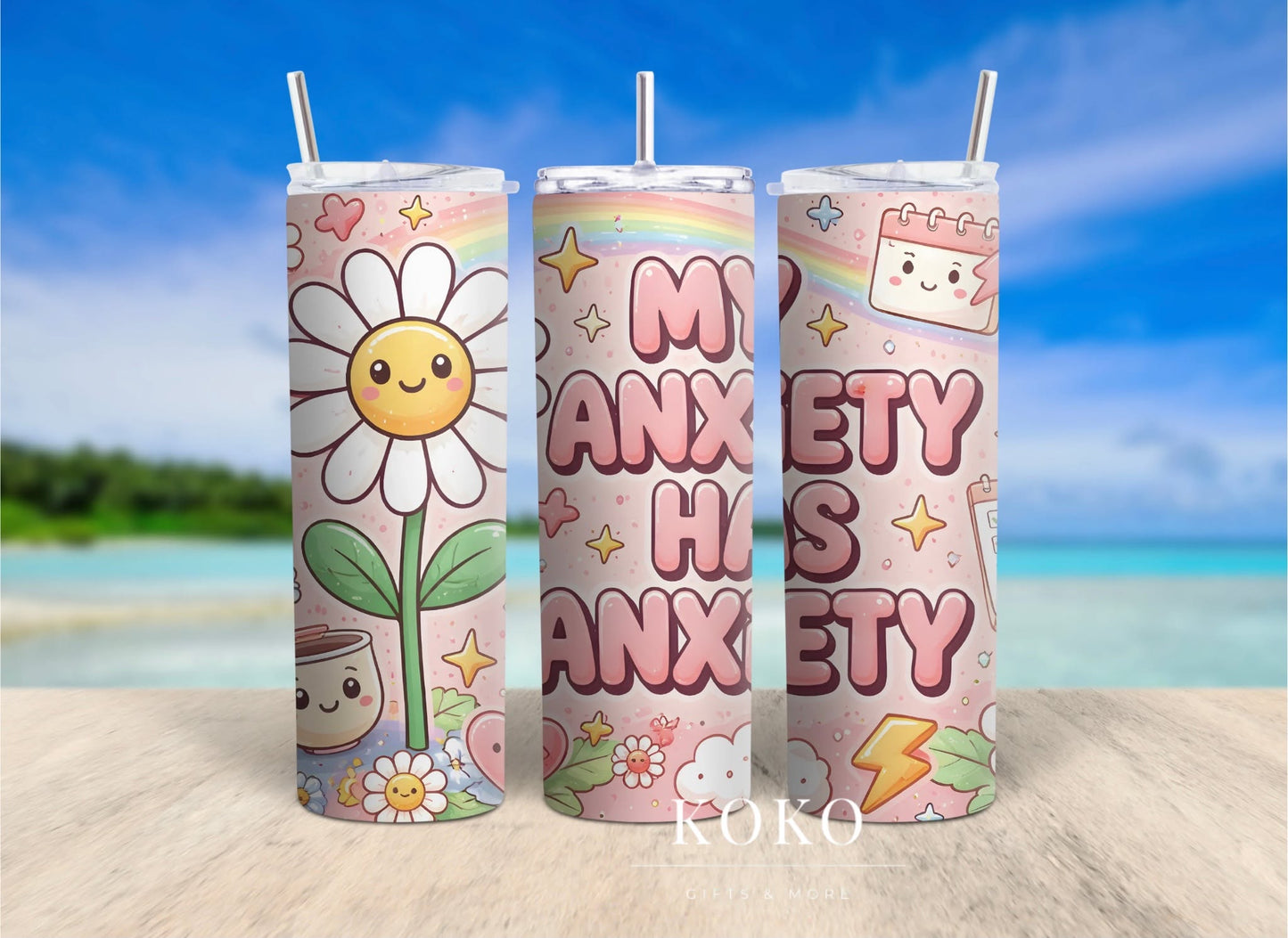 Double Anxiety Tumbler