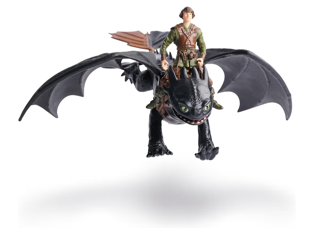 HTTY Dragon Toothless and Hiccup
