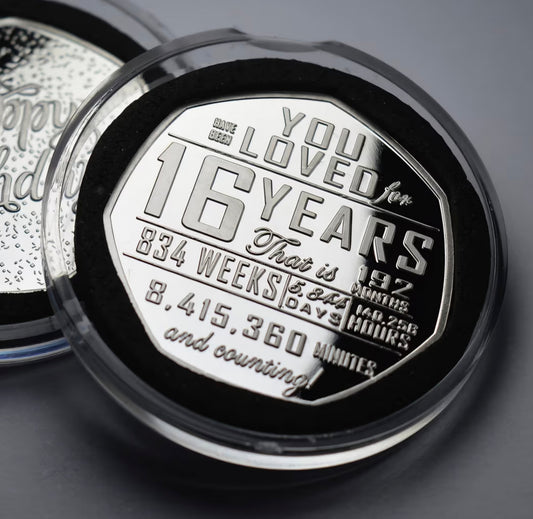 16th birthday coin