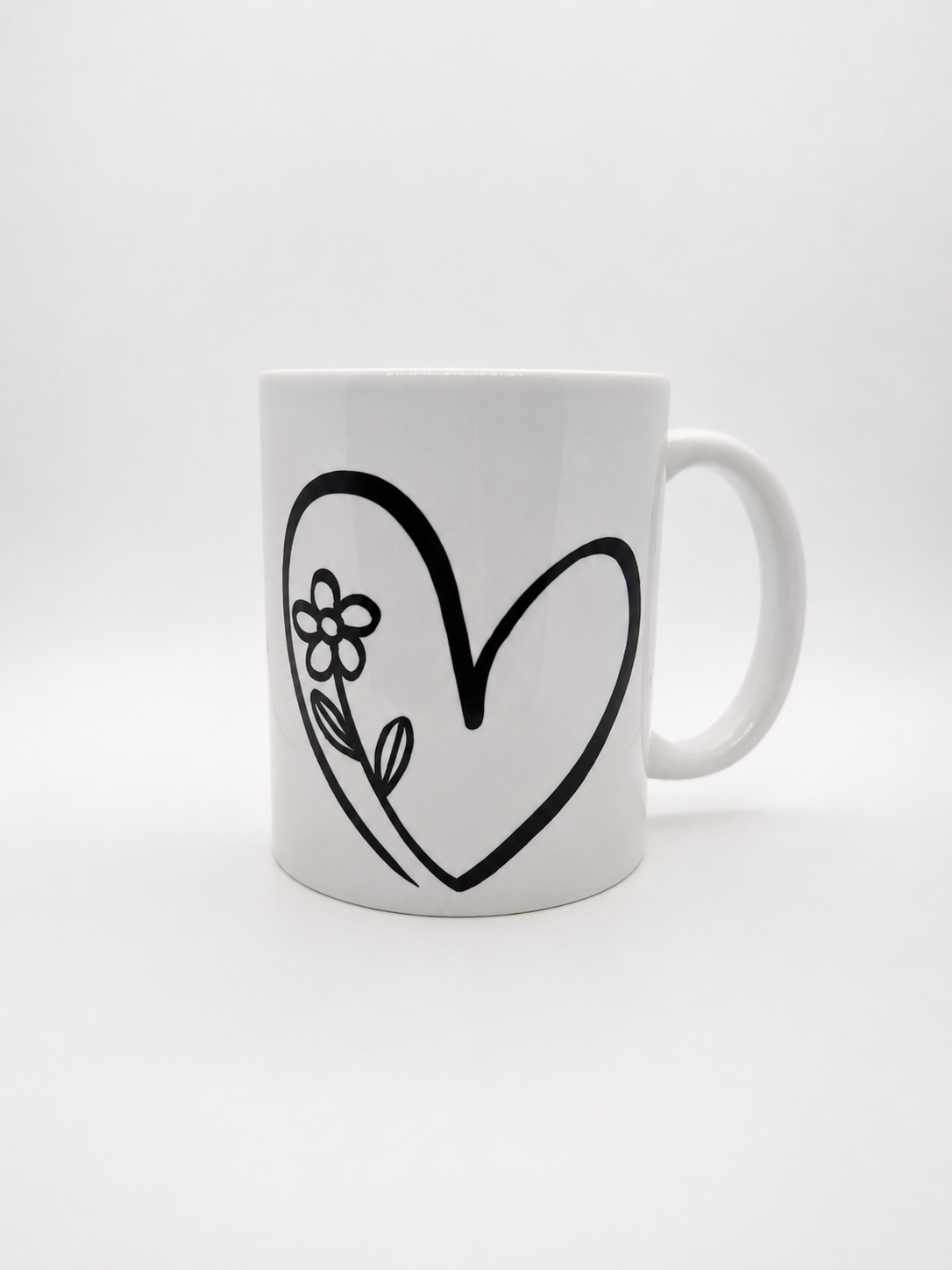 Heart & Flower Mug